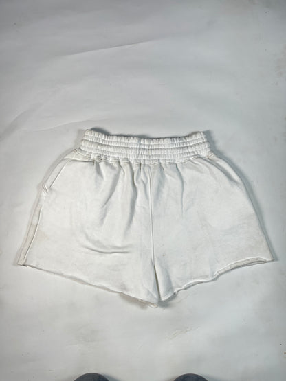 Misguidd Branded Women's Short Simple White Color MWS-14