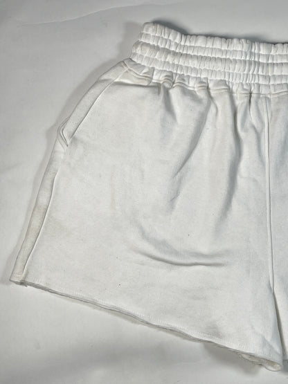 Misguidd Branded Women's Short Simple White Color MWS-14