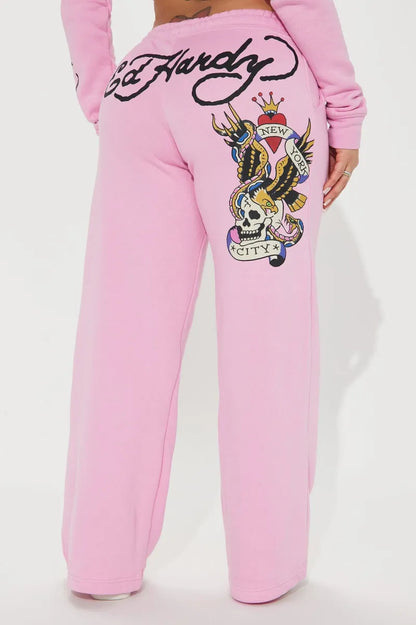 ED HRDY Branded Women's Pink Color Trouser HRD-20