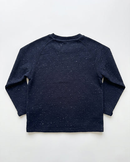 Branded Kids Speckled Fleece Crewneck Sweatshirt SP-45