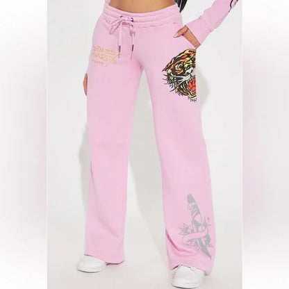 ED HRDY Branded Women's Pink Color Trouser HRD-19