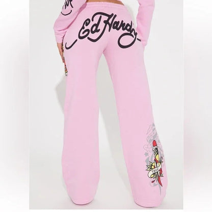 ED HRDY Branded Women's Pink Color Trouser HRD-19