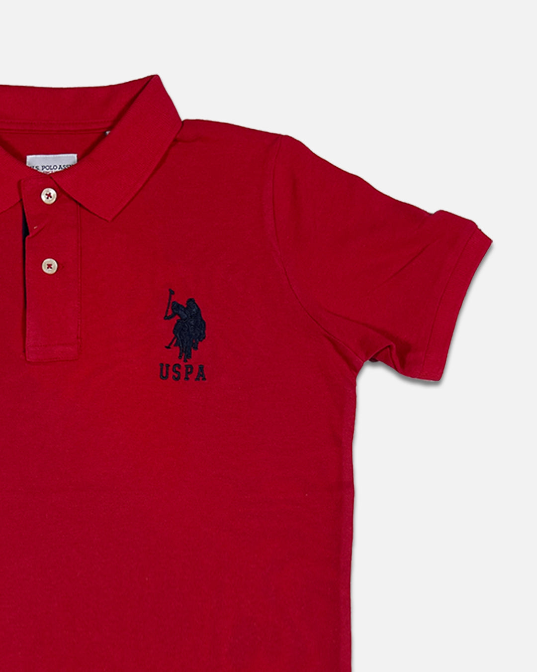 US Pollo Branded Men's Polo T-shirt Red Color MPT-12
