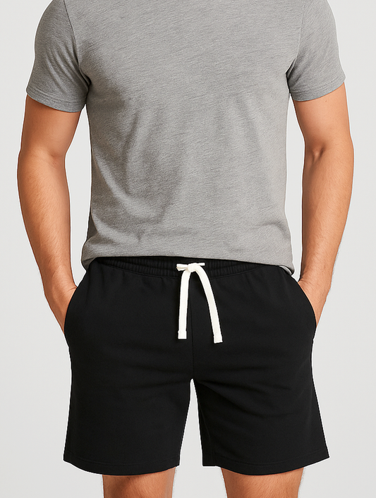 BRTN Branded Men's Shorts Black Color MST-01
