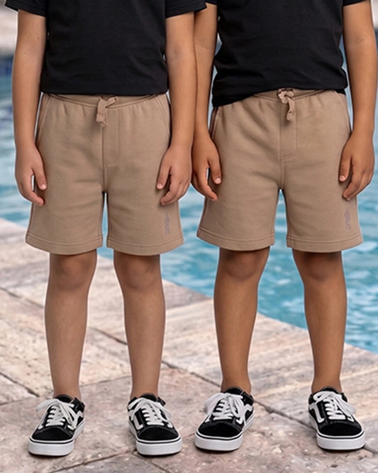 ZARRAA Boy's Premium Shorts Beige Color BST-14
