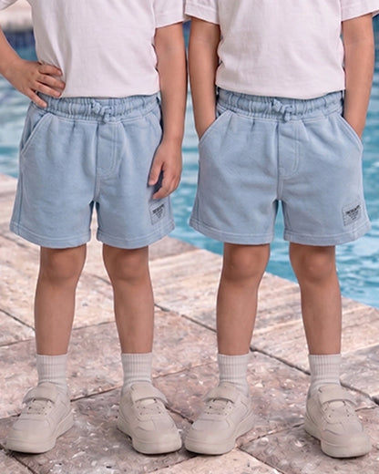 Zarraa Kid's Casual Short Sky Blue Color KST-05