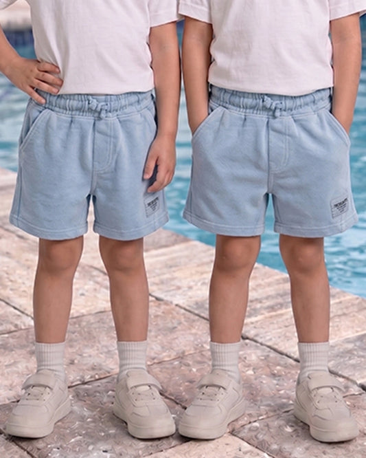 Zarraa Kid's Casual Short Sky Blue Color KST-05