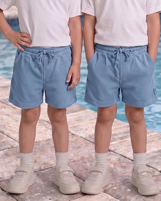 ZARRAA Boy's Premium Shorts Blue Color BST-17