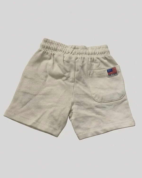 Zarraa Kid's Casual Shorts Off White Color KST-02