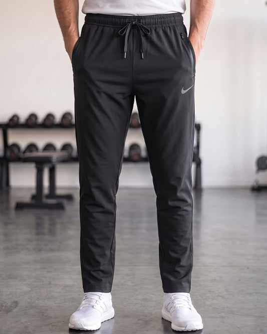 NIKK Unisex Dry Fit Trouser Black Color Ut-11