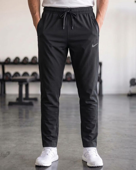 NIKK Men’s Dry Fit Jogger Trousers – Black MDTR-08