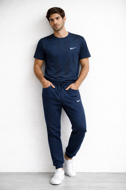 NIKK Navy Blue Dri-fit T-Shirt – Navy Blue MDT-20