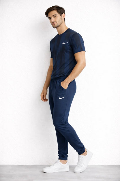 NIKK Navy Blue Dri-fit T-Shirt – Navy Blue MDT-20