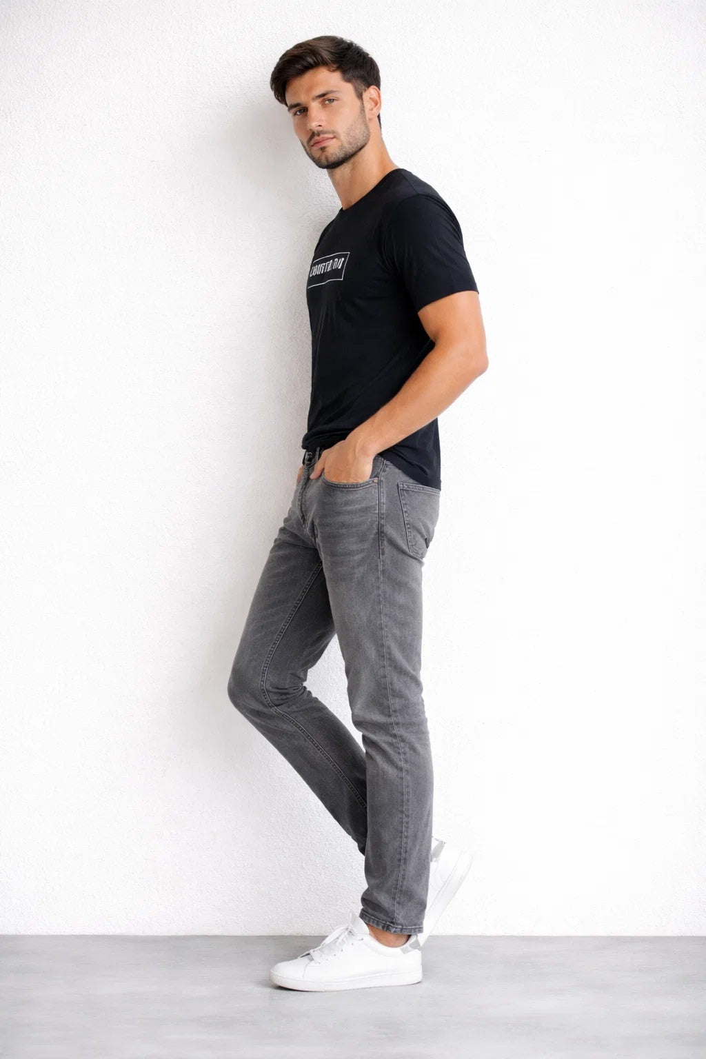 NIKK Men’s Just Do It Graphic Dri-fit T-Shirt – Black MDT-16