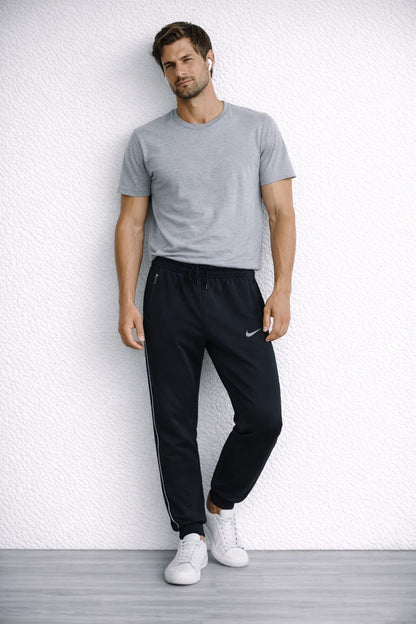 NIKK Men’s Dri-Fit Jogger Trousers – Black MDTR-08