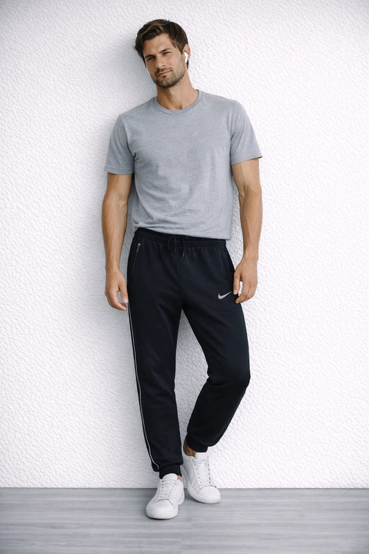NIKK Men’s Dri-Fit Jogger Trousers – Black MDTR-08