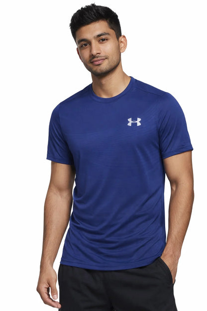Under Armr Men’s Performance Crew Neck Dri-fit T-Shirt - Blue MDT-28