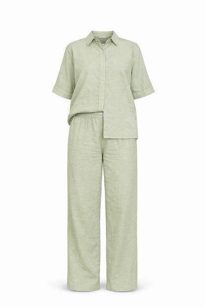 Spark Branded Women’s Premium Co-ord Set – Pistachio Green WCS-37