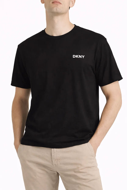 DKN Branded Men's Black Tee MT-34