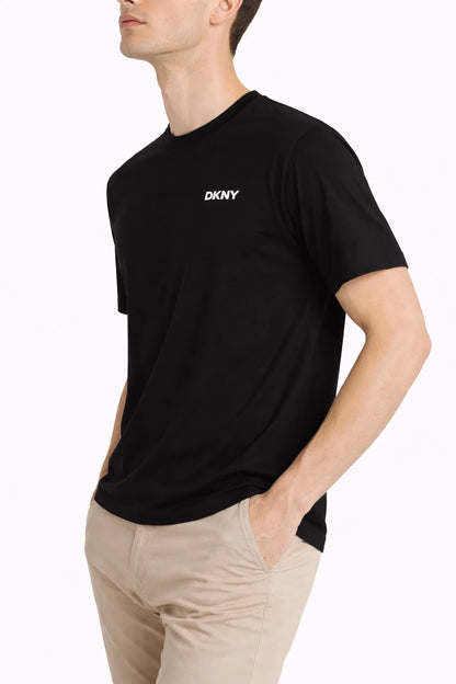 DKN Branded Men's Black Tee MT-34