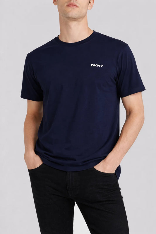 DKN Branded Men's Navy Blue Tee MT-32