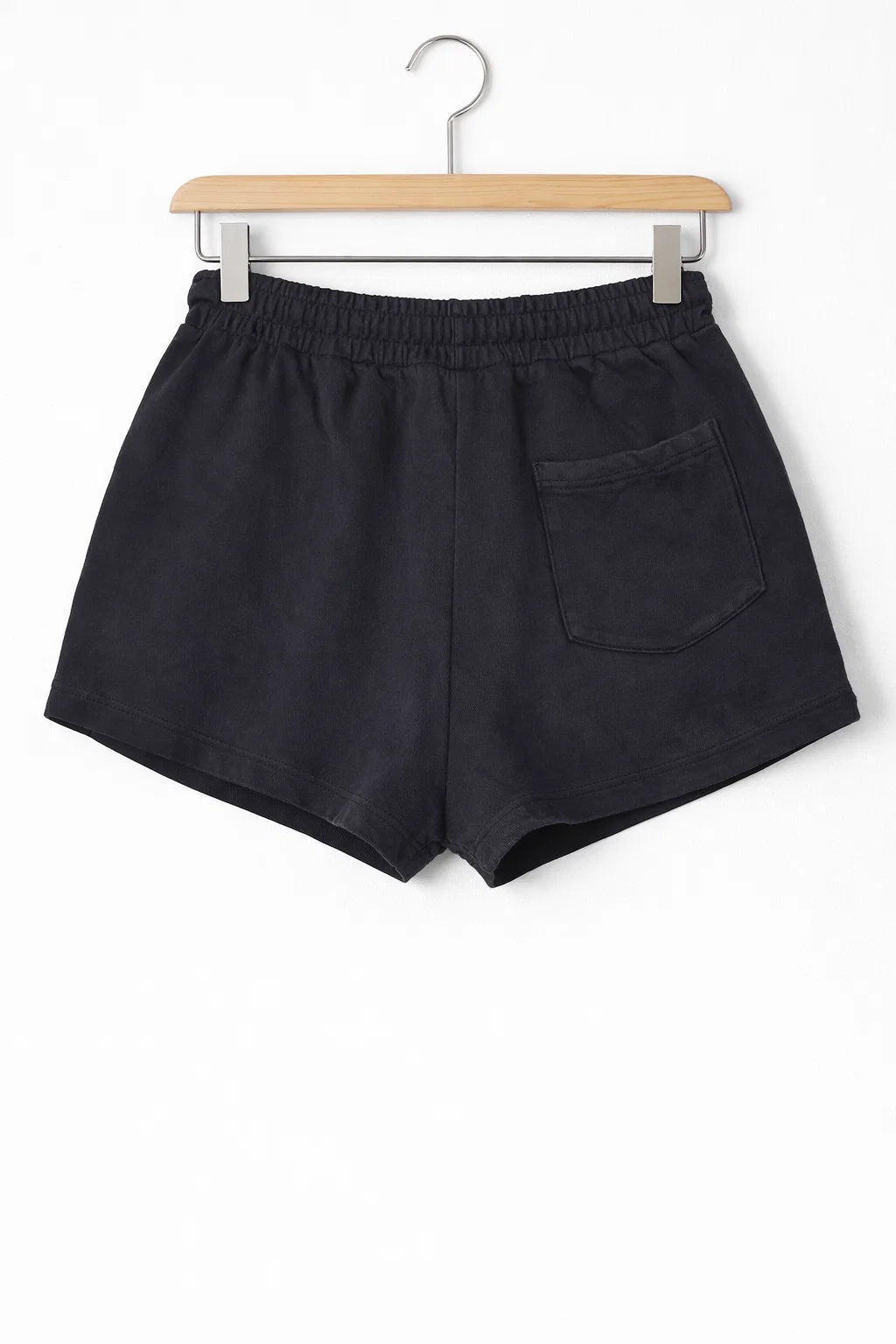 ALOS branded Womens Shorts-Washed Black MWS-22