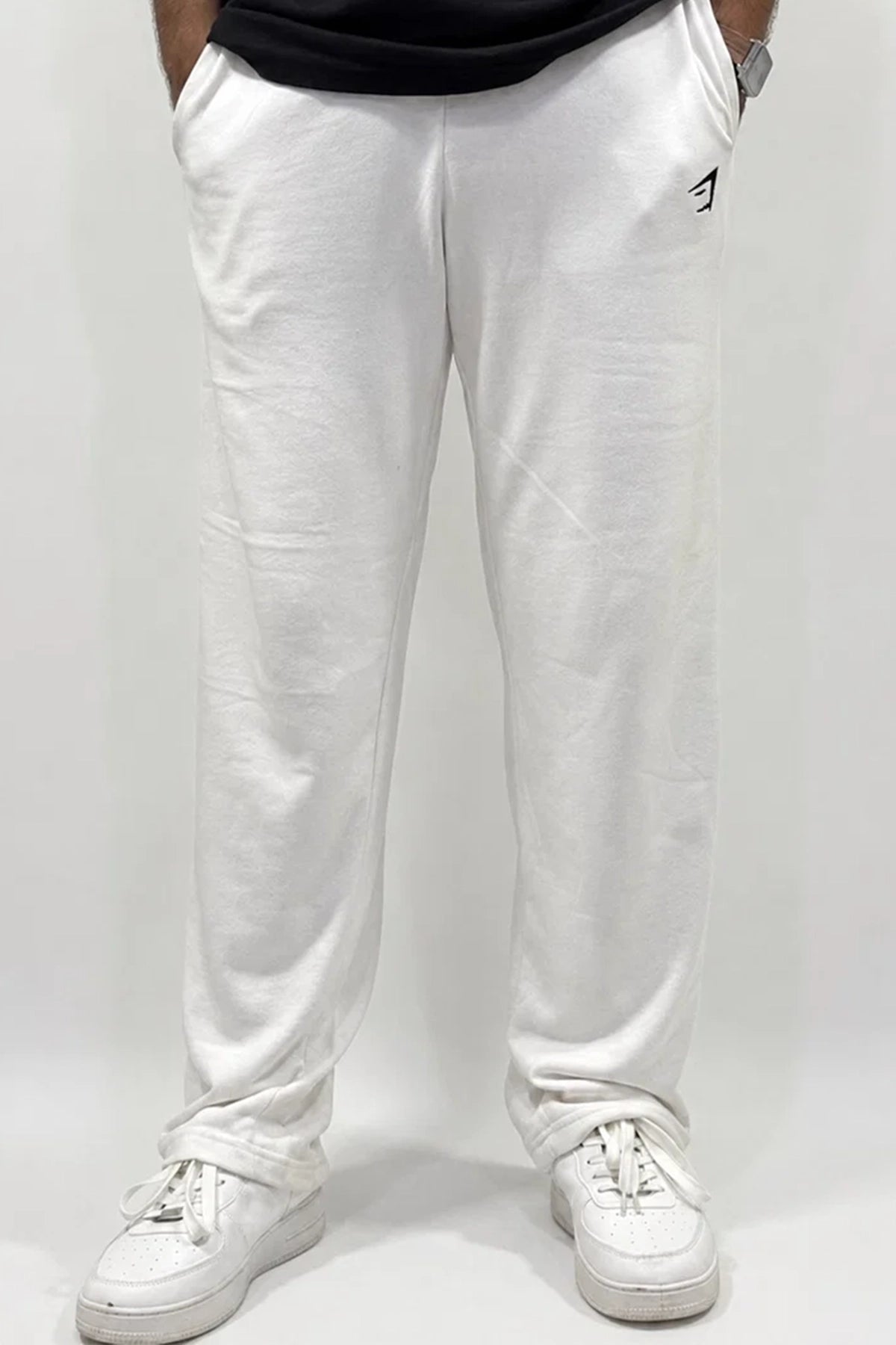 Sharke Branded Unisex Trouser Off White Colour UT-35