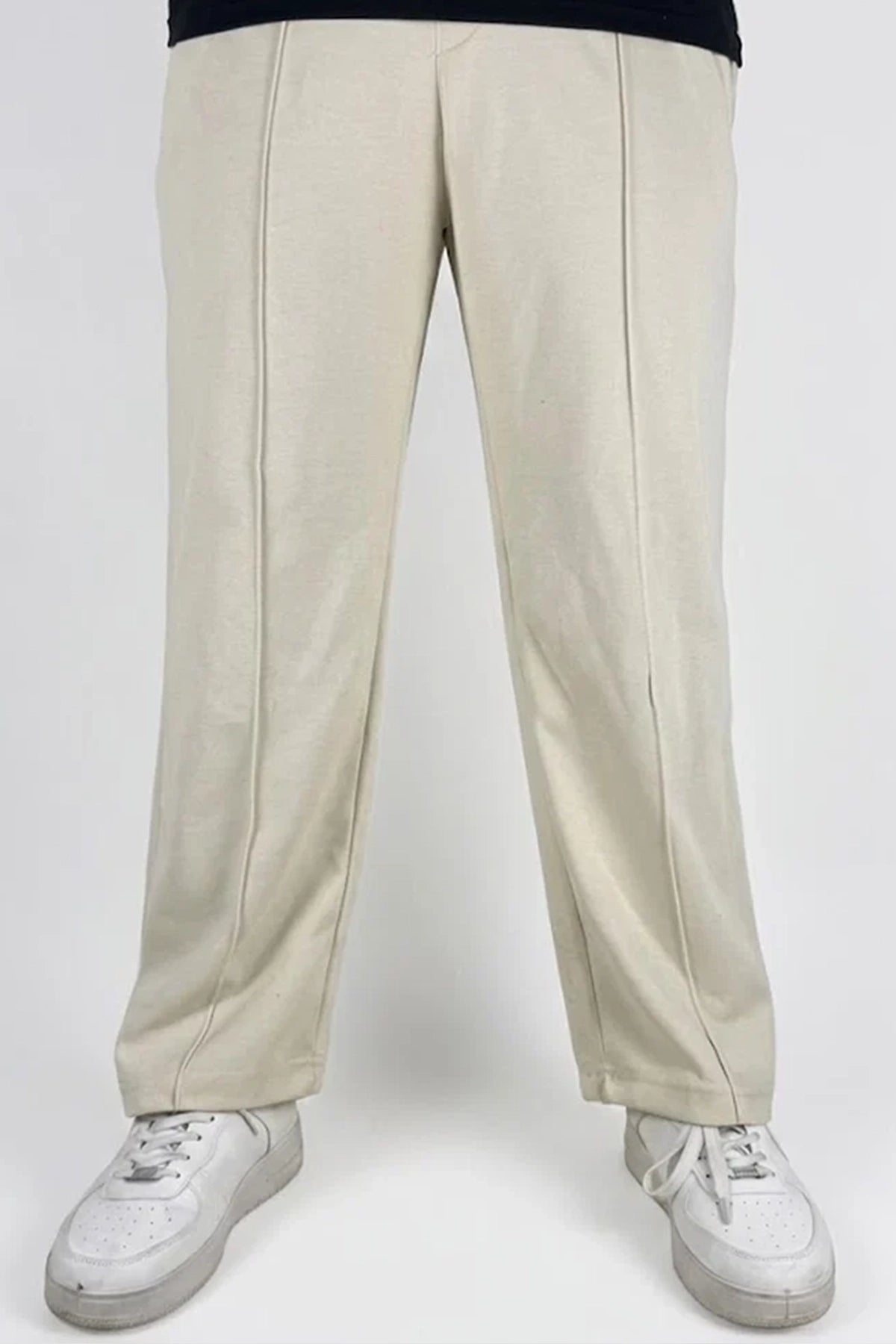 Bersk Branded Uni-Sex Trouser Cream Colour UT-44