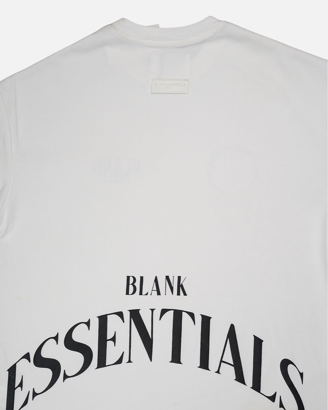 Blanky Branded Men's White Drop Shoulder Tee MT-21